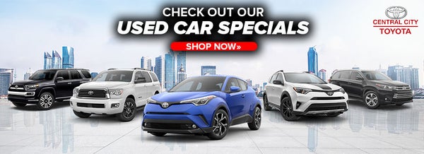 Used Car Specials at Central City Toyota